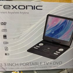 Trexonic Portable TV + DVD
