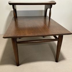 Mid Century Step End Table Bassett Artisan C 1950/60's vintage