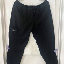 Cherokee Core Stretch Women Scrubs Pant Low Rise Drawstring Cargo