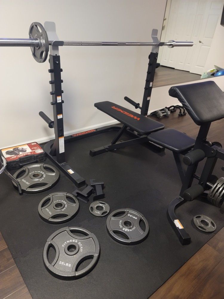 Bench Press And weights