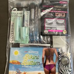 Eye Cosmetics Bundle Lot Mixed Brands Cover Girl, Anastasia, Rude