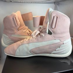 PUMA Speedcat Mid Rose Quartz Warm White 400384-03 Men’s 9.5 Pink Suede