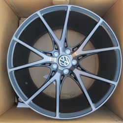 18"new Wheels & New Tires For VW JETTA/PASSAT/GTI Rabbit