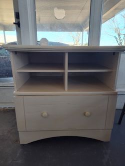 White Wooden Dresser