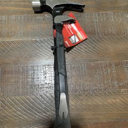 Husky 20 oz. Steel Rip Hammer and 10 in. Nail Puller Home Tool Kit Set