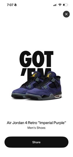Air Jordan 4 Lakers