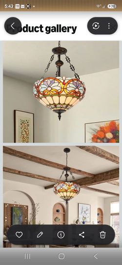 Tiffany hanging light new in box