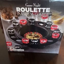 Game Night Roulette Game With 16 Shot Gladdes