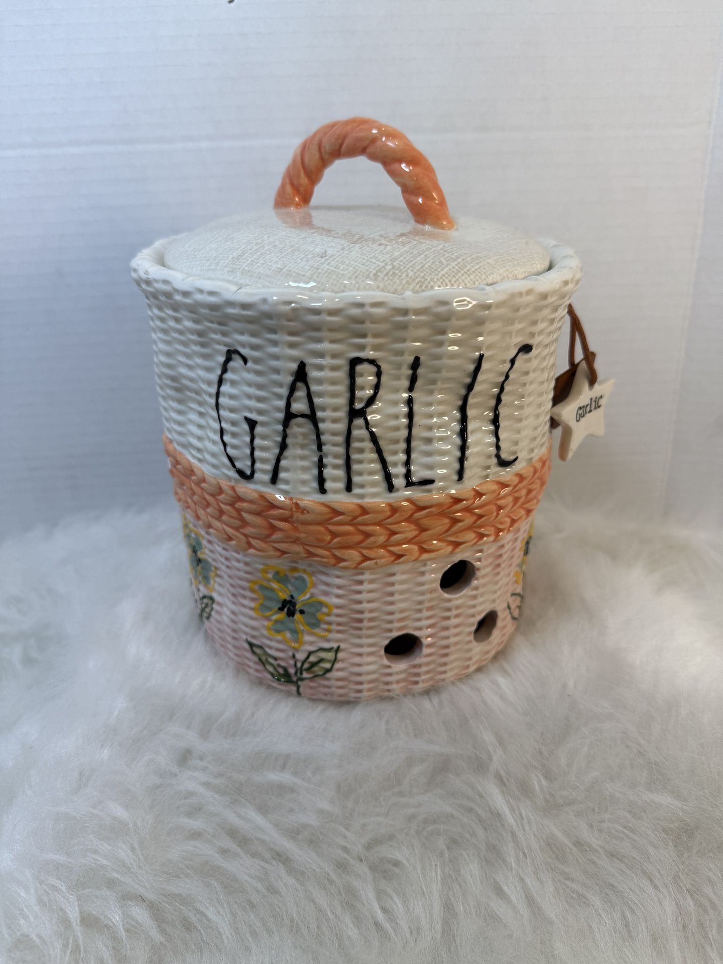 Ceramic Garlic Holder