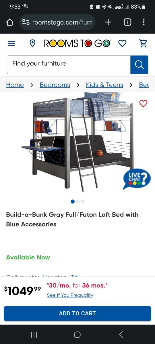 Bunk bed