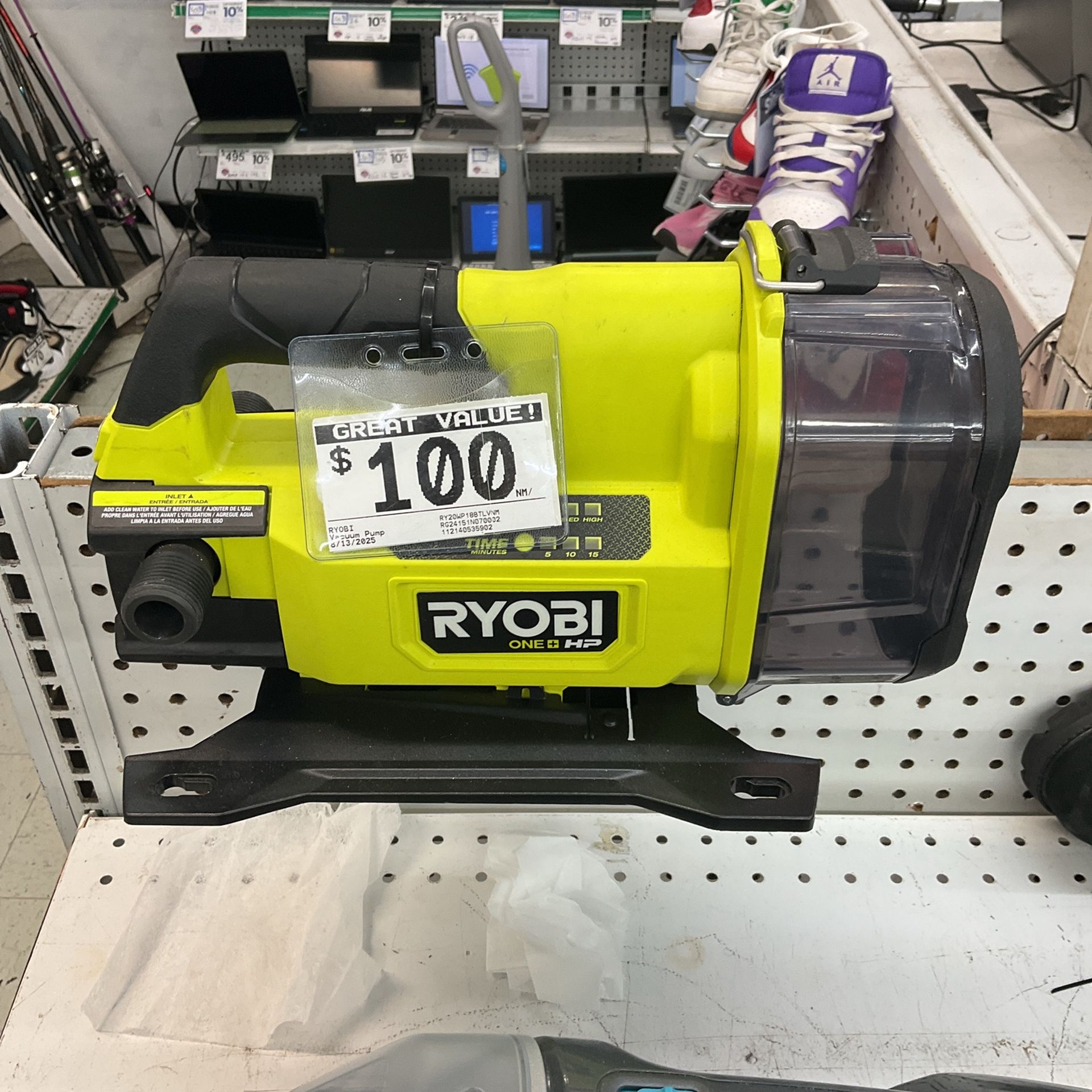 Ryobi Vacuum Pump