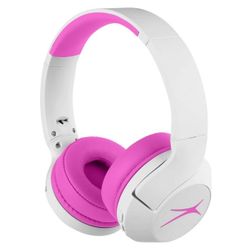 Altec Lansing 2-In-1 Active Noise Canceling Kid Safe Headphones (Pink) $14.99