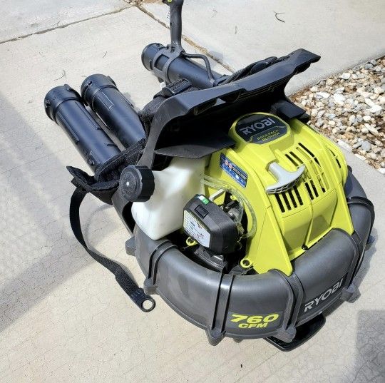 2 Cycle Backpack Blower Ryobi