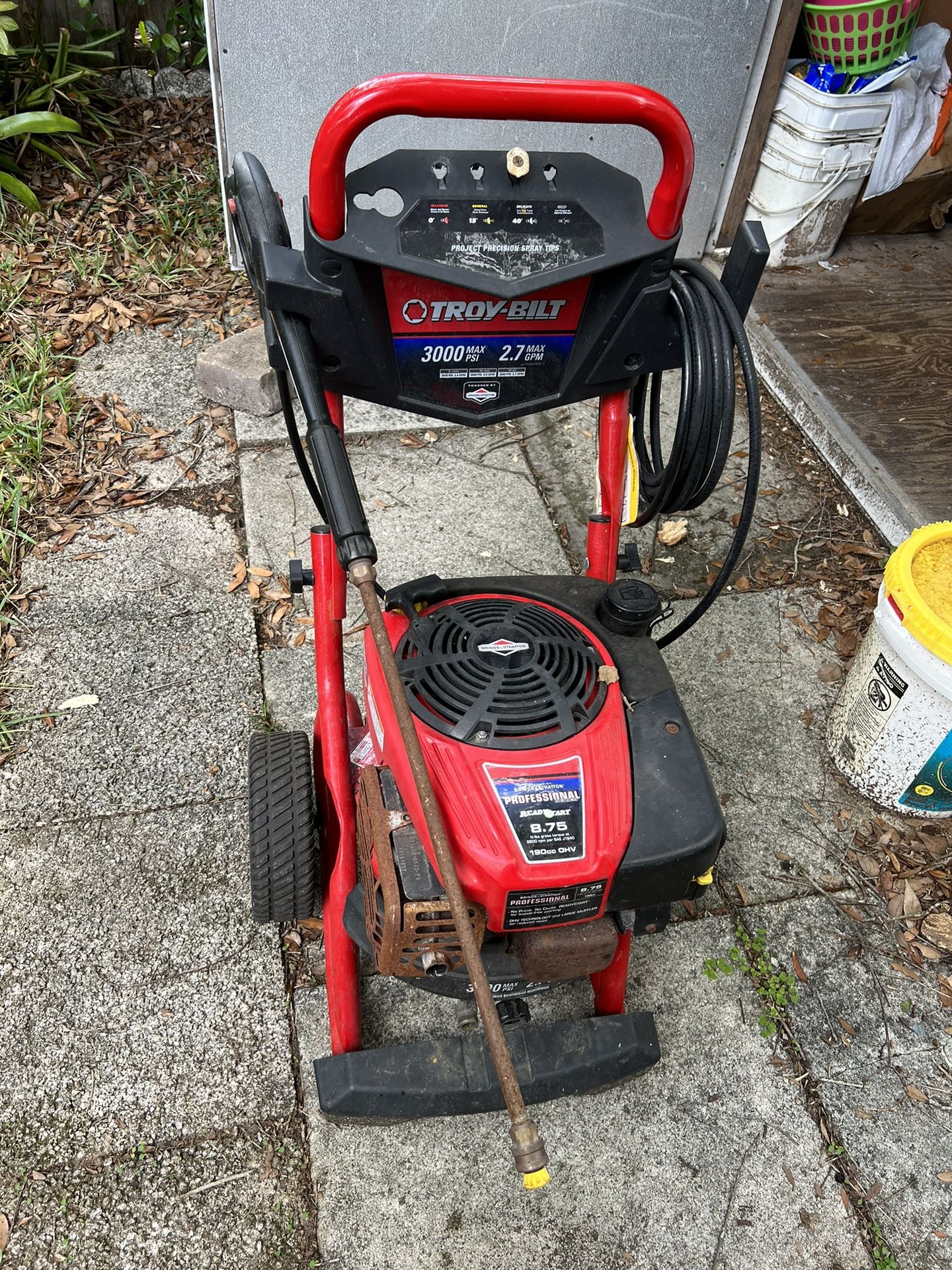 Old Pressure Washer