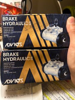 2 NEW Advics wheel cylinders (1(contact info removed) toyota) Made in Japan