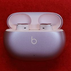 Beats Studio Buds + True Wireless Noise Cancelling Bluetooth Earbuds with Charging Case - Cosmic Pink - Working