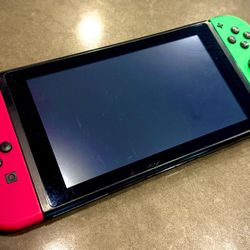 Nintendo Switch with ALL the Accessories | AC Adapter, Controller Mount, TV Dock, 2 Extra Controllers, Official Case, and Ring Fit Adventure Game!