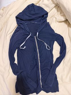 Bandy Melville One Size Zip Up Cotton Hoodie