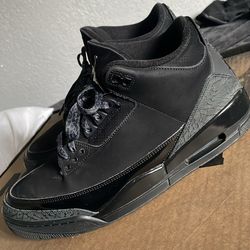 Jordan black cat 3 size 12 men’s