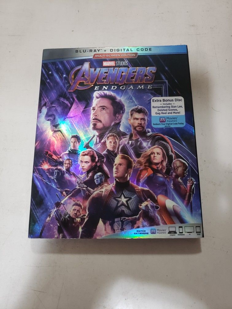 *BRAND NEW* Marvel Avengers Endgame BluRay + Digital Copy