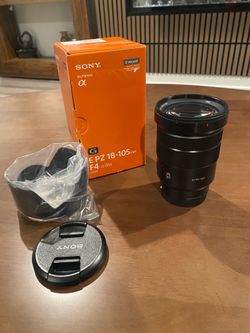 Sony 18-104 f4 camera lens