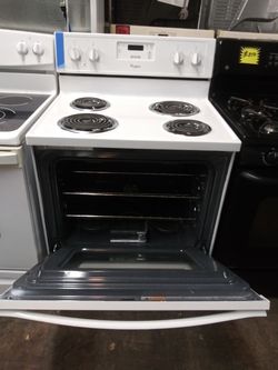 NEW scratch and dent whirlpool coil electric stove