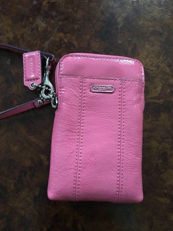 Coach wristlet