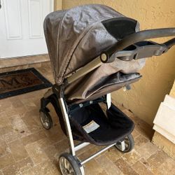 Chicco Bravo Quick Fold Stroller Black