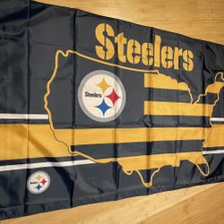 Pittsburgh Steelers Flag 3x5 Feet