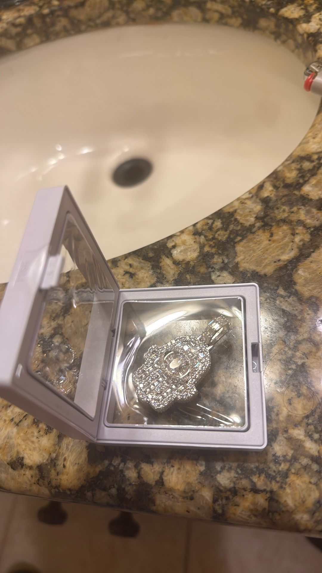 Iced Out Chain Pendant