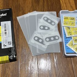 Privacy Screen Protector for Samsung Galaxy S24 Plus 6.7 Inch with 4 Pack Tempered Glass Camera Lens Protector, Ultra 9H Accessories, Case Friend