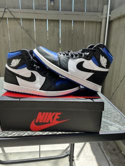Jordan 1 High Royal Toe 10.5