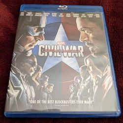 Captain American Civil War Blu-ray