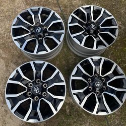 2023 Toyota Tacoma OEM Black Rims