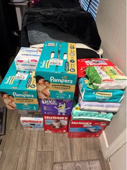 Diapers and wipes