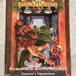 HackMaster 4th Edition Hacklopedia of Beasts Vol. 3 III (VG+)