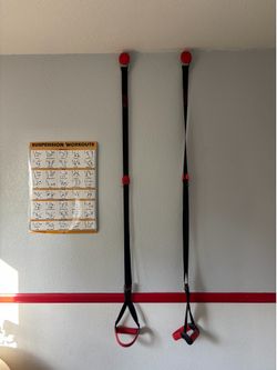 Suspension Training Straps / TRX-Style Home Gym Set