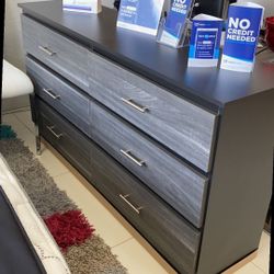 DRESSER BLACK AND GREY