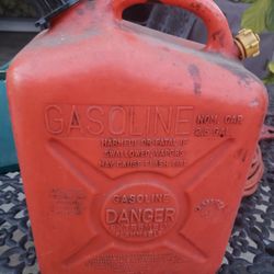 Gasoline Container...