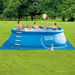 Intex 26167EH Easy Set 15' x 48"" Inflatable Pool w/ Filter Pump