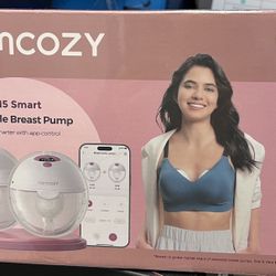 Momcozy M5 Smart Wearable Breast Pump – Hands Free Breast Pump Set