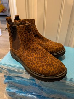 Cheetah print boots. Fits size 7.5