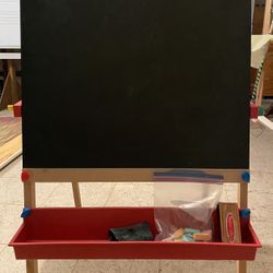 Easel - Dry Erase & Chalk Board