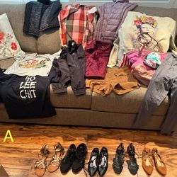  Woman And Boy Clothes 