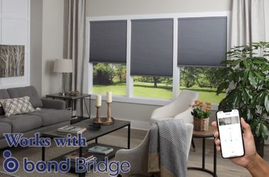 Allen + Roth motorized Cellular Shade 35” X 2