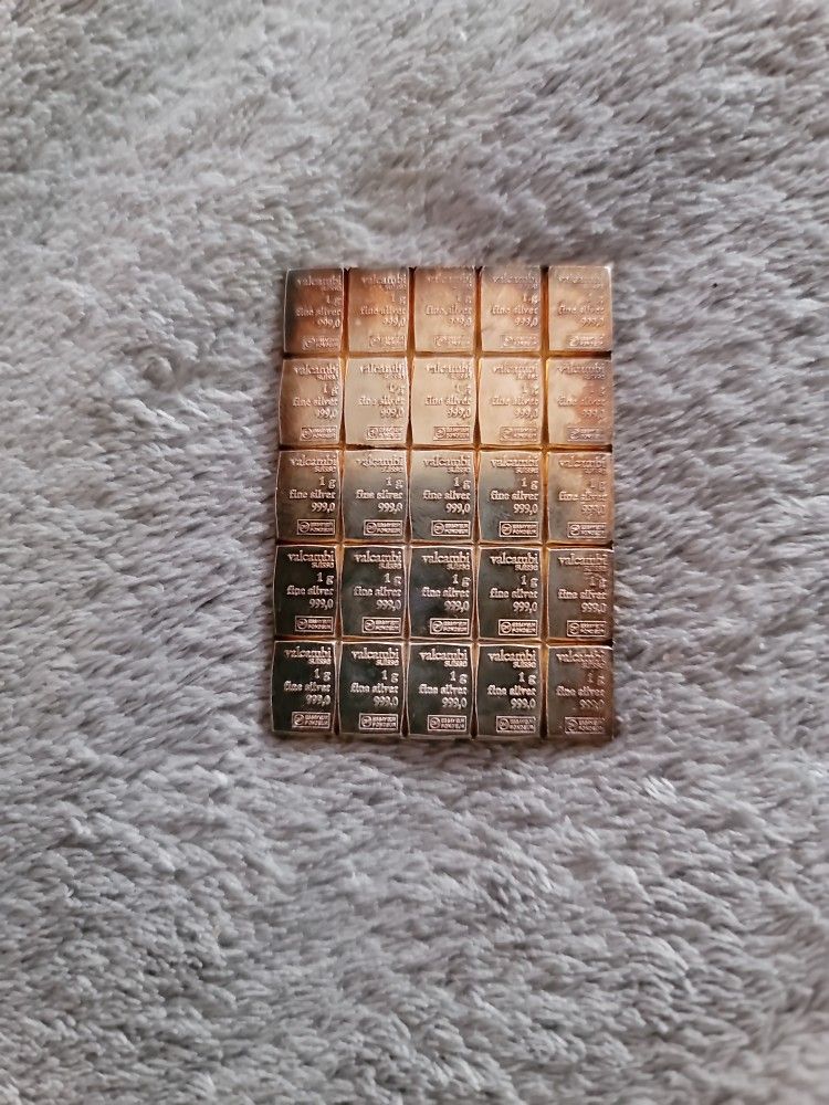 25 Grams Silver 