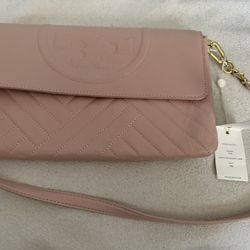 Tory Burch Pink Clutch $150 OBO