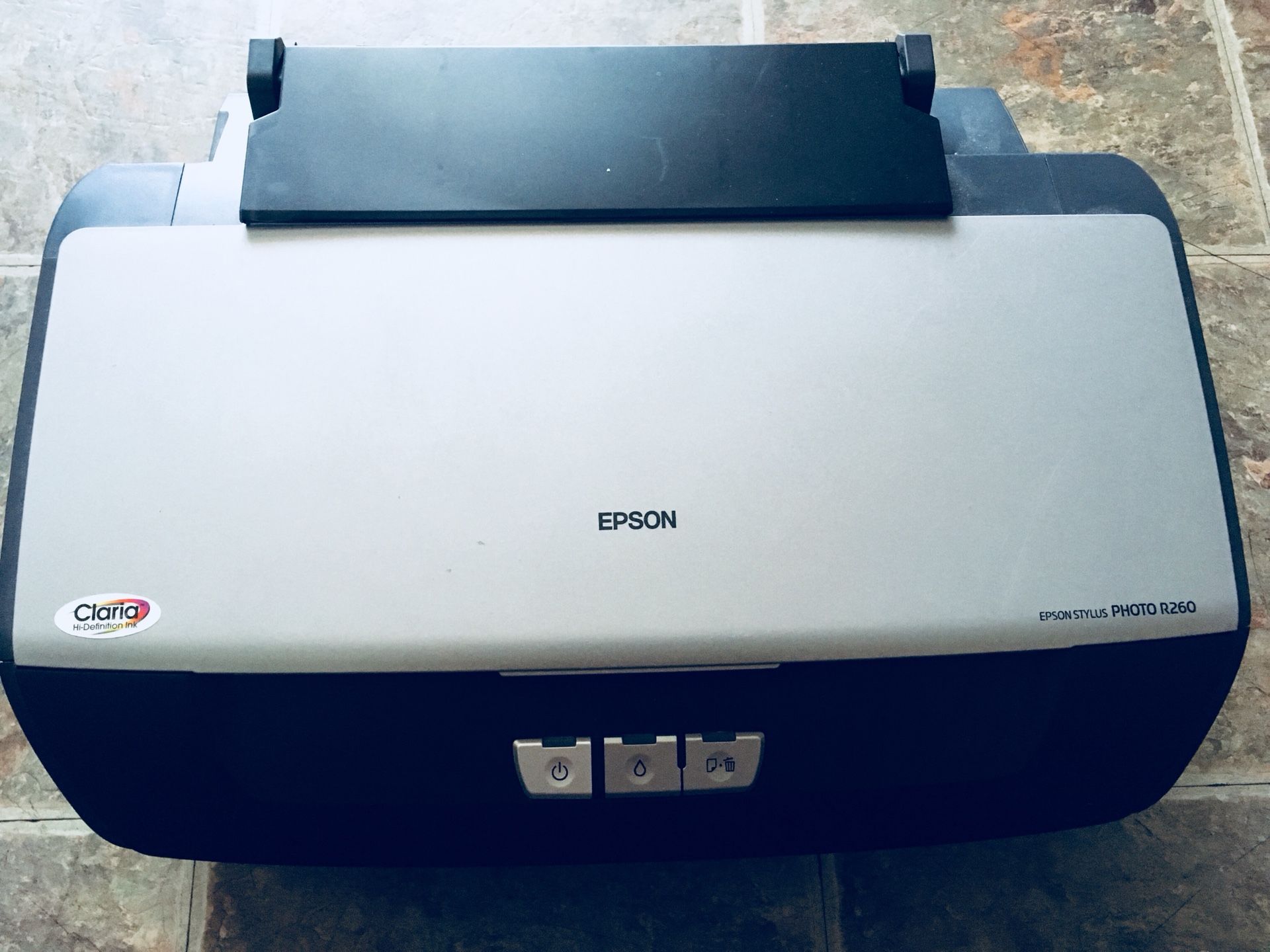 Epson Stylus Photo R260 - Prints on DVD’s/CD’s