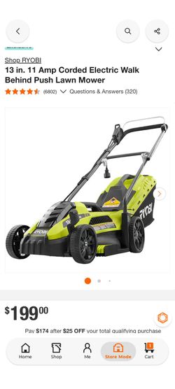 Ryobi lawn mower