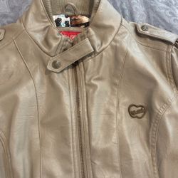 Leather Jacket Apple Bottoms